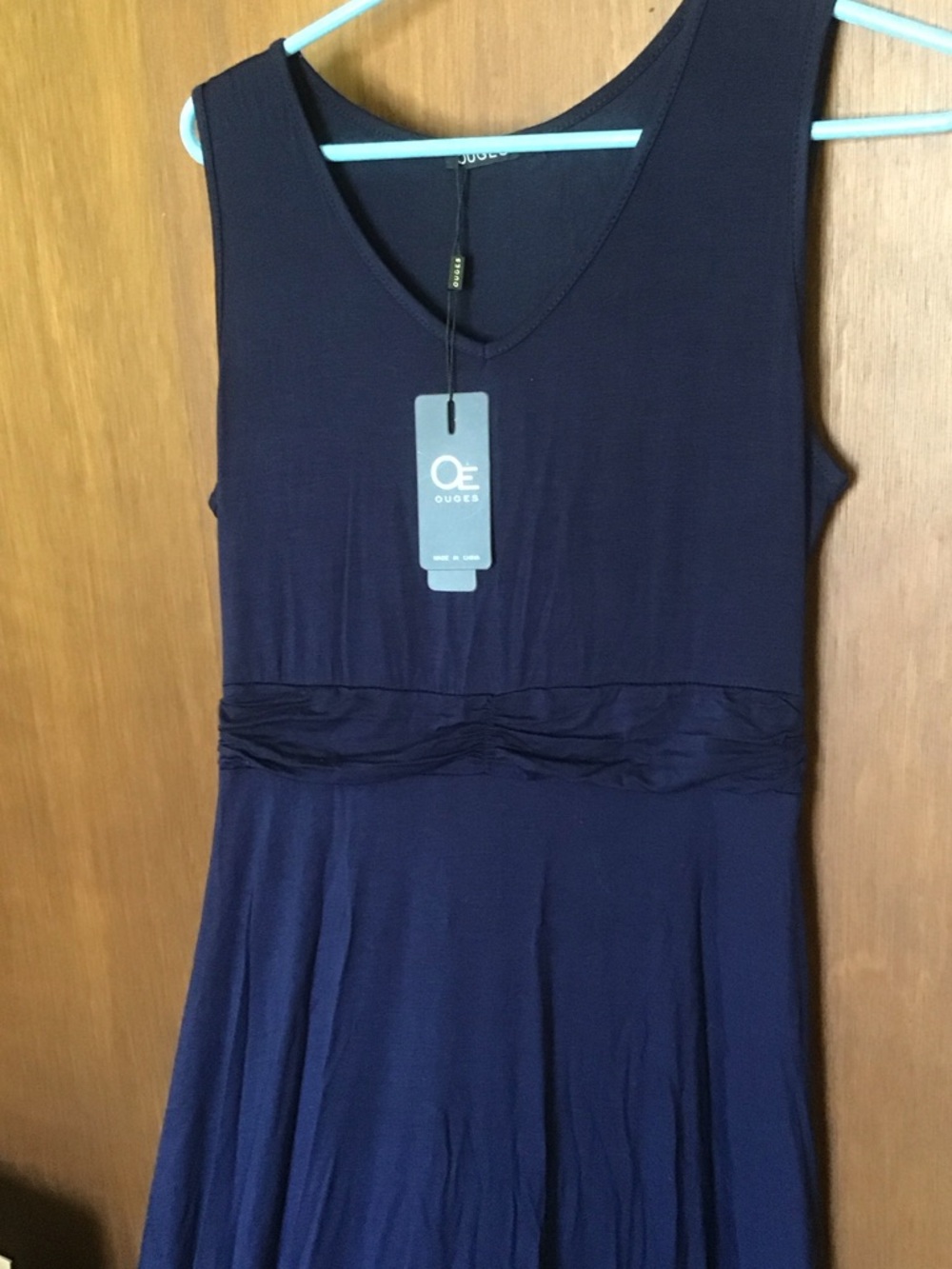 OE Dresses Womens Navy Sleeveless Maxi Dress